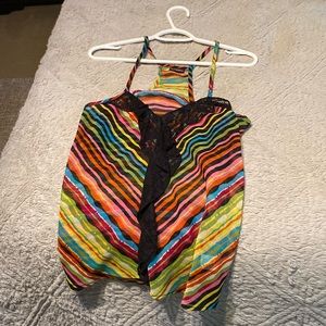 Colorful Tank, Size Medium